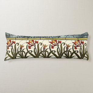 Glasblommor med fastsatt Gräns Kroppskudde