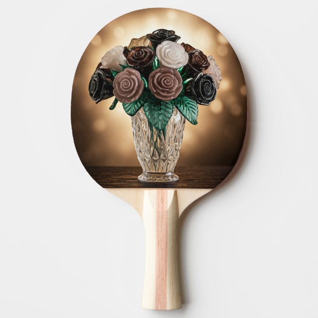 Glasblommor Pingisracket (Framsidan)