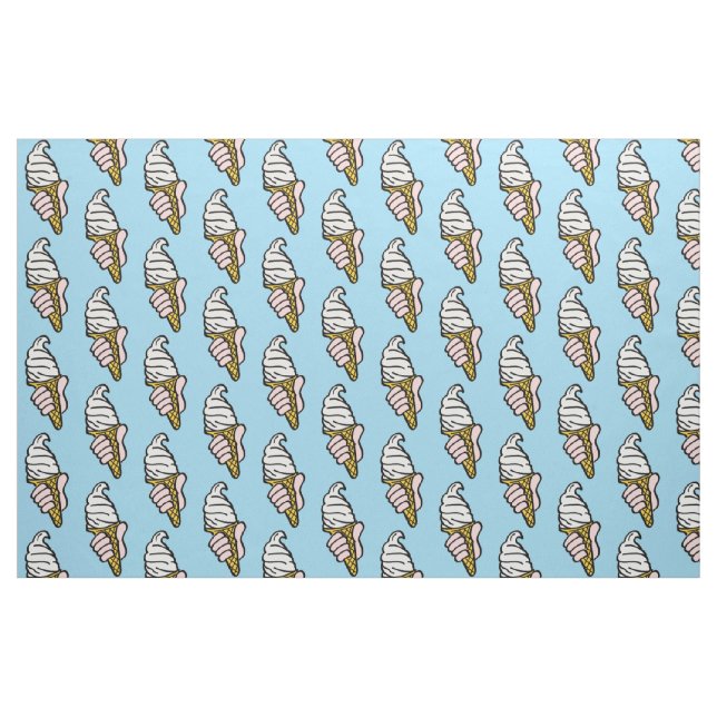 Glasburkar på ljusblå bakgrund tyg (Fat Quarter)