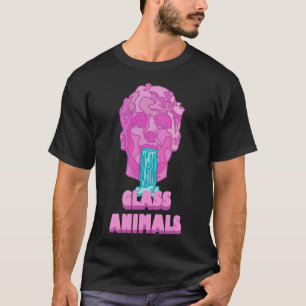 Glasdjur Soda Waterfalls huvud och Logotyp T Shirt
