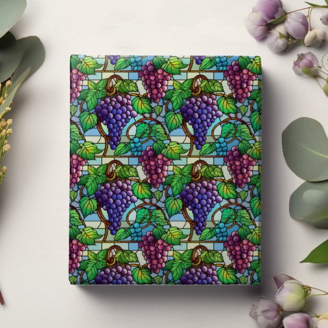 Glasdruvor, rostade presentpapper (Skapare uppladdad)