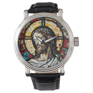 Glaset Jesus design Wrist Armbandsur
