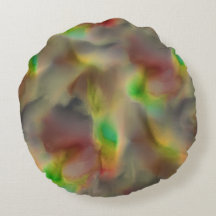 Glaset ser ut i rött och kalkgrönt på nyanser av g