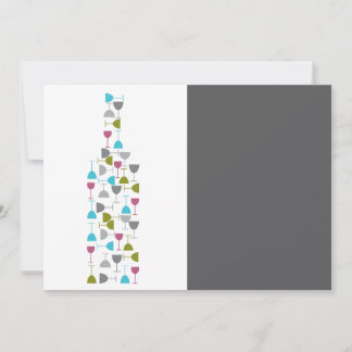 Glaset vin, format i Flaska