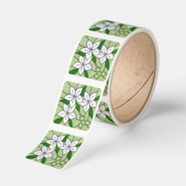 Glasfärgstickers Fyrkantigt Klistermärke