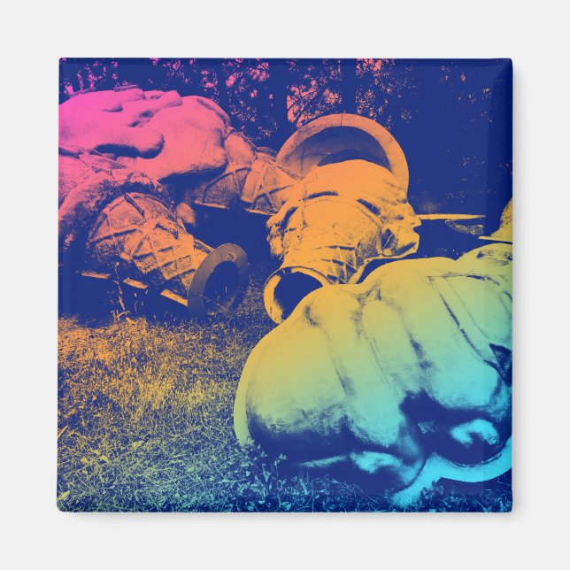 Glasfiberkoner av sommarglas magnet (Framsidan)