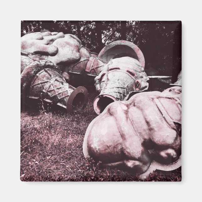 Glasfiberkoner av sommarglas magnet (Framsidan)