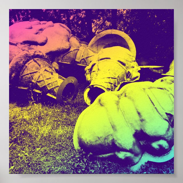 Glasfiberkoner av sommarglas poster (Framsidan)