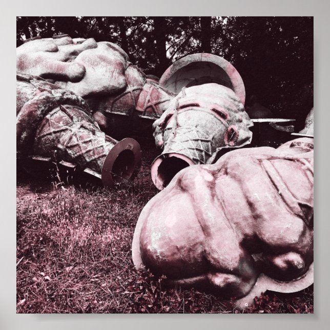 Glasfiberkoner av sommarglas poster (Framsidan)