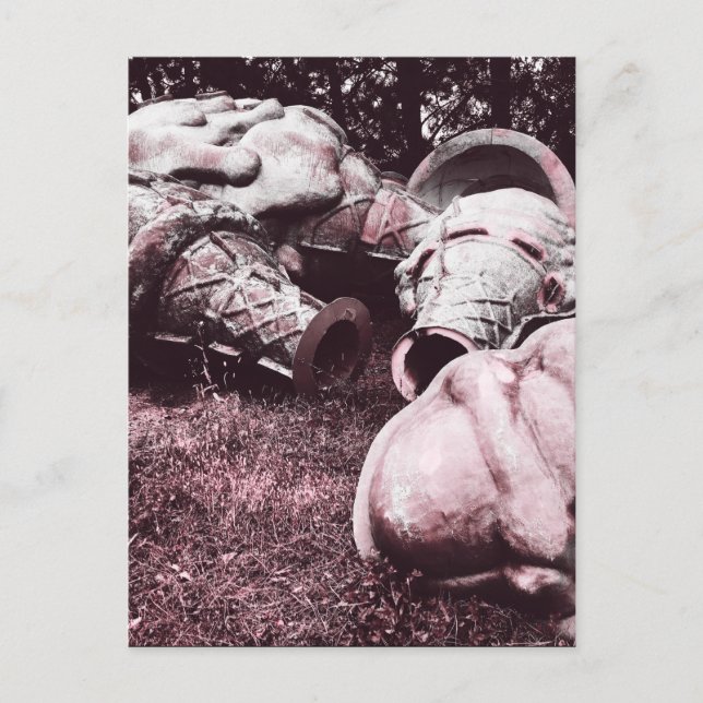 Glasfiberkoner av sommarglas vykort (Framsida)