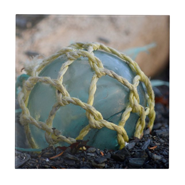 Glasfiske Flyter, Lodrät Kakelplatta (Framsidan)