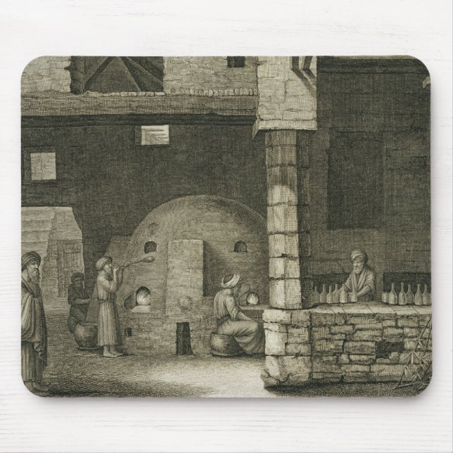 Glasflaskatillverkare, från konster för volym II Musmatta (Framsidan)