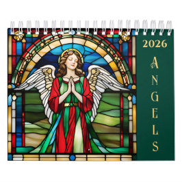Glasfönster 2026 Personlig Angel Kalender