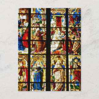 Glasfönster i Kölns katedral, Tyskland Vykort