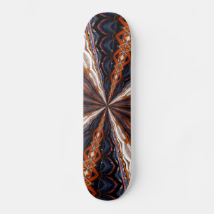 Glasfönster Kaleidoskop 19 Skateboard Bräda 19,5 Cm