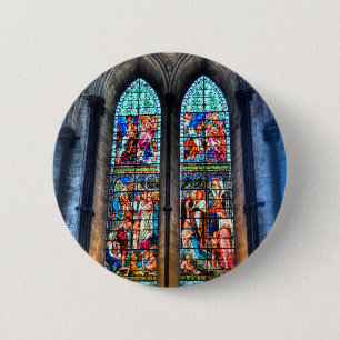 Glasfönster, målat, Salisbury Cathedral, Förenade Knapp