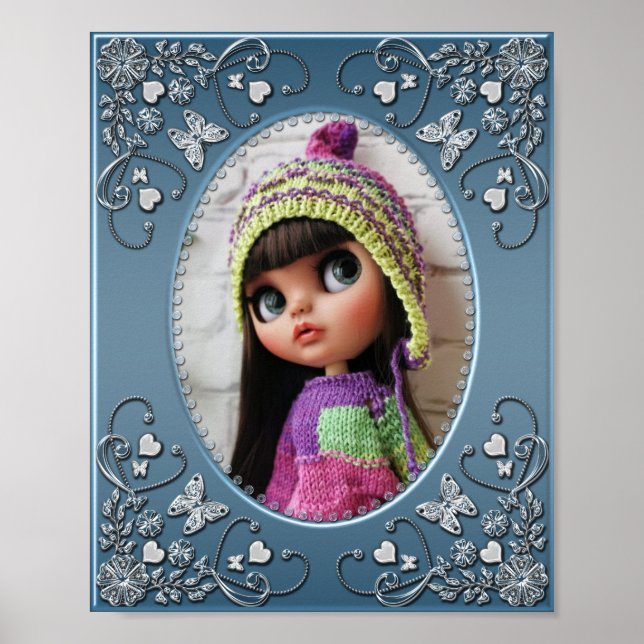 Glasfoto ram, foto, ram poster (Framsidan)