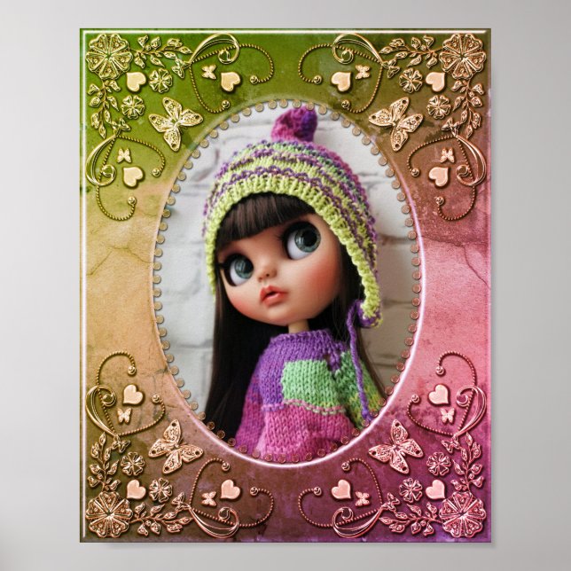 Glasfoto ram, foto, ram poster (Framsidan)
