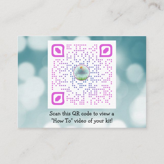 Glasgårdar, daglig trädgård visitkort (Baksida)