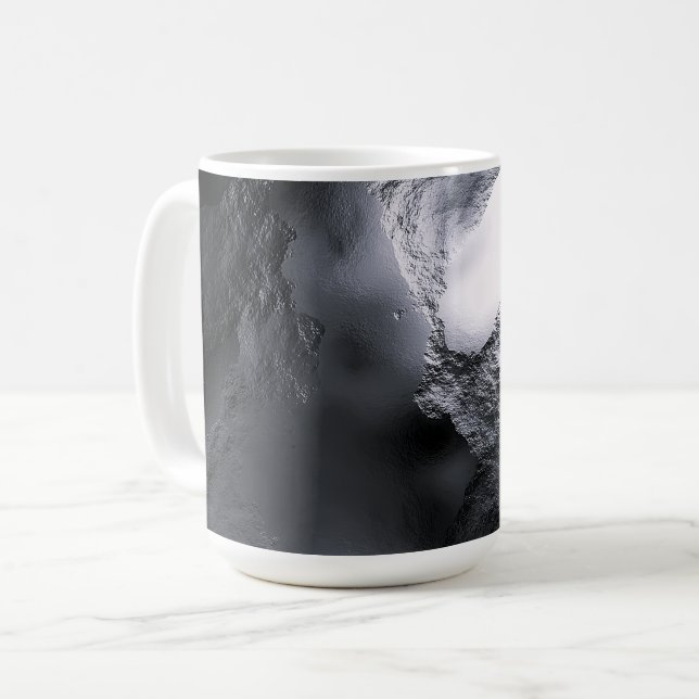 Glasglöd för grafit kaffemugg (Framsida vänster)