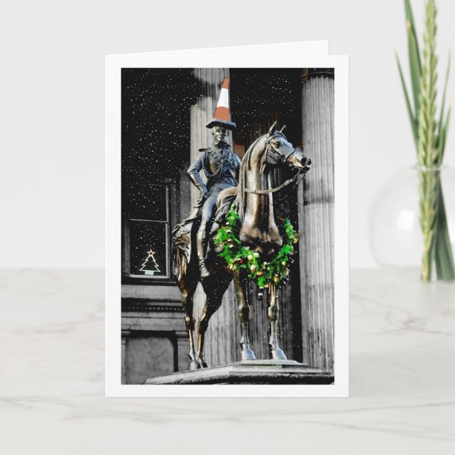 Glasgotisk jul kort (Framsida)