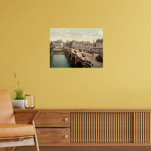 Glasgow Bridge, Glasgow, Skottland Poster