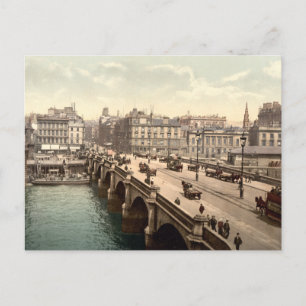 Glasgow Bridge, Glasgow, Skottland Vykort