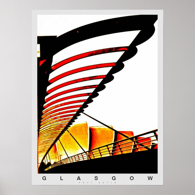 Glasgow Bridge Poster (Framsidan)