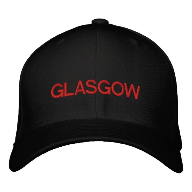 Glasgow Cap Broderad Keps (Framsida)
