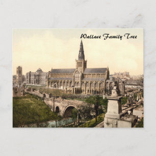 Glasgow Cathedral, Glasgow, Skottland Vykort