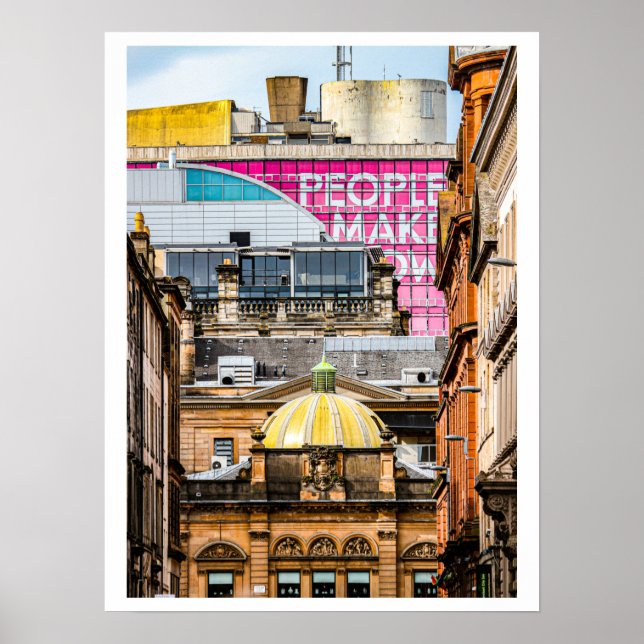 Glasgow City Poster (Framsidan)