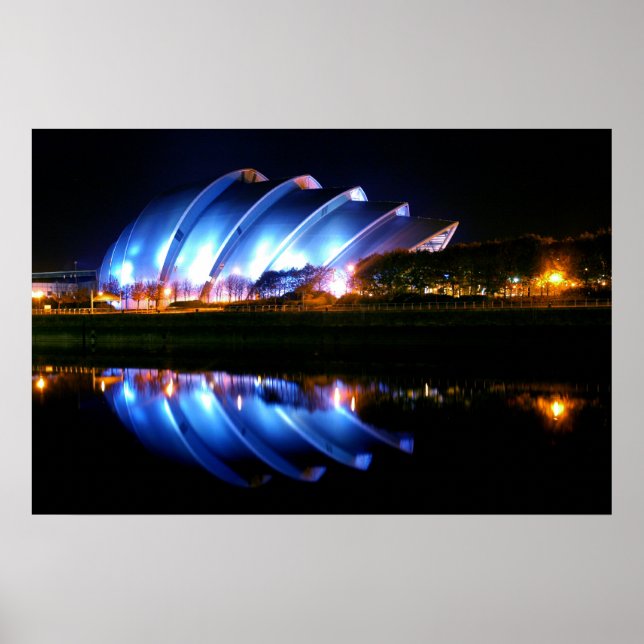Glasgow Clyde Auditorium Poster (Framsidan)