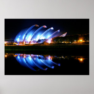 Glasgow Clyde salong Poster