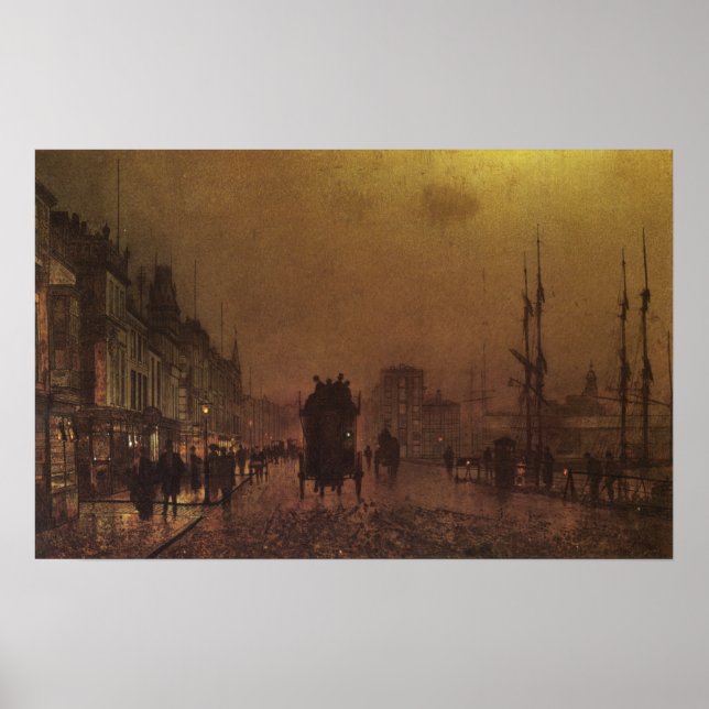 Glasgow Docks Poster (Framsidan)