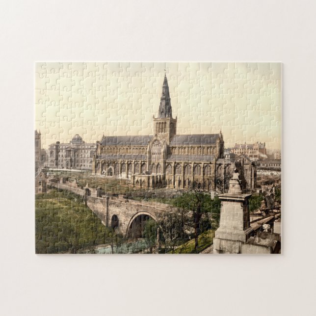Glasgow domkyrka mig, Glasgow, Skottland Pussel (Horisontell)