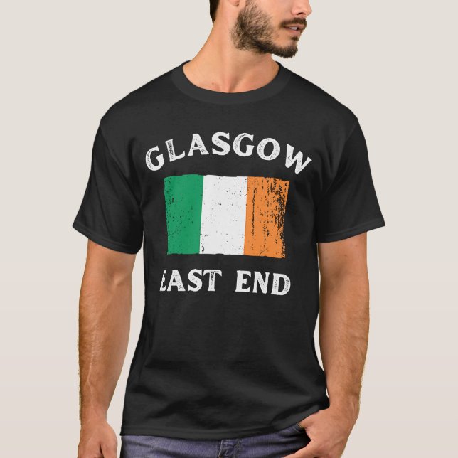 GLASGOW EAST END  2 T SHIRT (Framsida)