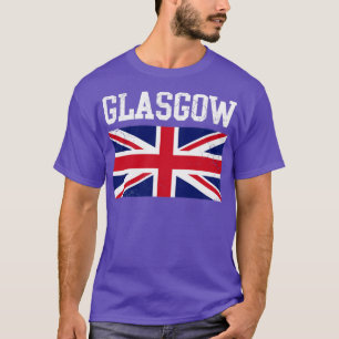 Glasgow England United Union Jack T Shirt