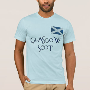 Glasgow FLAGGA AV SCOTLAND Patriotic T-Shirt