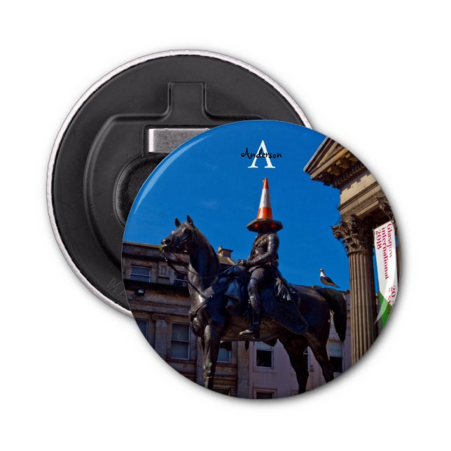 Glasgow Flaska opener Flasköppnare (Framsidan)