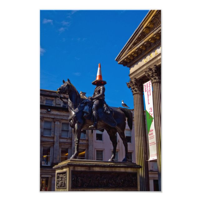 Glasgow-fotokopia Fototryck (Framsidan)