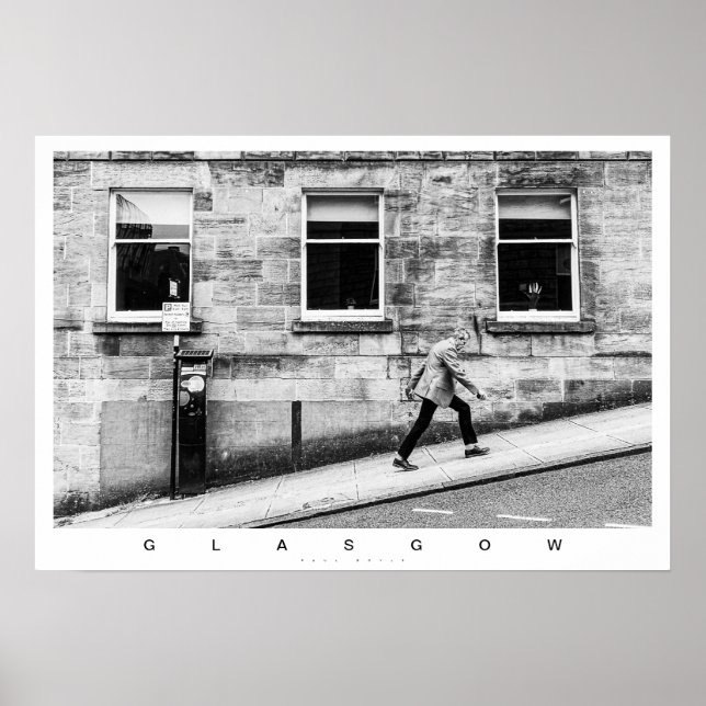 Glasgow-gatan Poster (Framsidan)