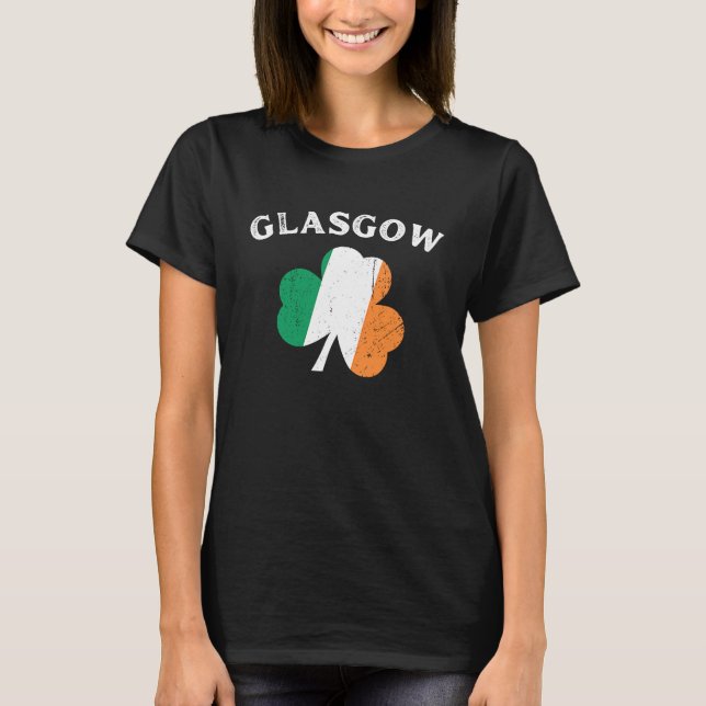 Glasgow Irish  1 T Shirt (Framsida)
