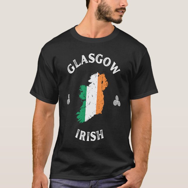GLASGOW IRISH  1 T SHIRT (Framsida)