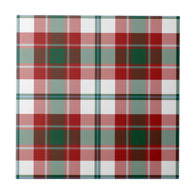 Glasgow Klan som jagar Tartan Play Kakelplatta (Framsidan)