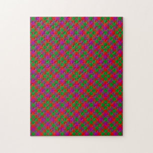 Glasgow Klan Tartan Play Mönster Pussel