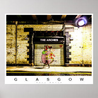 Glasgow Klubb Poster