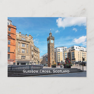 Glasgow Kor, Skottland Vykort