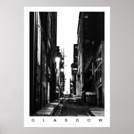 Glasgow Lane Poster