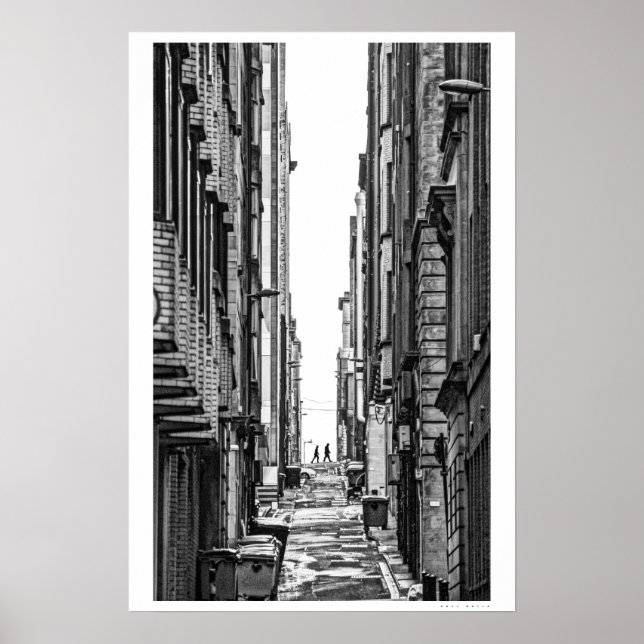 Glasgow Lane Poster (Framsidan)