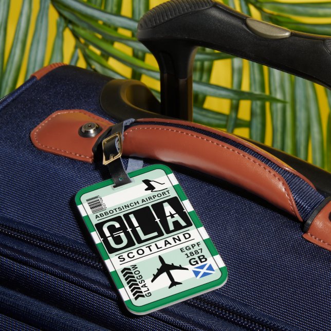 Glasgow Luggage Tag Bagagebricka (Framsida Insitu 1)